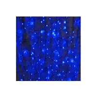 guirlande lumineuses homea rideau guirlande lumineuse extérieur 200 leds animées bleues