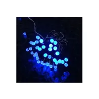 guirlande lumineuses homea guirlande extérieure 20m 200 leds bleues 8 fonctions animées