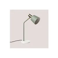 lampe à poser sklum lampe de table agueda céladon 56 cm