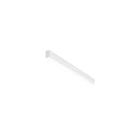 plafonnier forlight ilo - plafonnier led linéaire blanc mat 120cm 2635lm 4000k