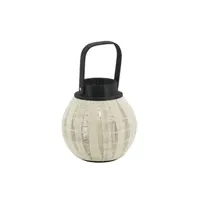 lanterne aubry gaspard - lanterne ronde en bois et coton rond