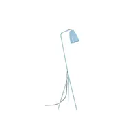 lampe de lecture tosel 95305 lampadaire liseuse articulé métal blue l 30 p 30 h 160 cm ampoule e27