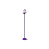 lampe de lecture tosel 50754 lampadaire droit métal violet l 25 p 25 h 160 cm ampoule e27