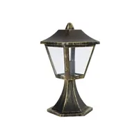 lanterne ledvance d'extérieure: pour le sol - e27 - endura classic tradition alu / 220.240 v - matériau: aluminium - ip44}