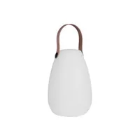 lampadaire de jardin smartwares ooo-50002 lampe de table à led dextérieur 1 w blanc chaud, rvb blanc