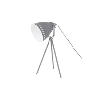 lampe de bureau present time - lampe de table mingle - gris -