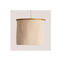 suspension sklum lampe suspendue en coton namyt ø36 cm 31 cm