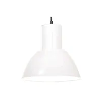 autres luminaires vidaxl lampe suspendue 25 w blanc rond 28,5 cm e27
