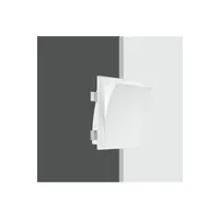applique fan europe anima applique murale encastrable 2 lumières blanc 31.5x25.5x17.5cm