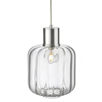 suspension firstlight products firstlight eton luminaire suspendu en aluminium avec verre transparent