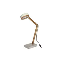 lampe de bureau piffany copenhagen - mr. wattson - lampe de table hipp - blanc vintage -