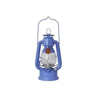 lanterne guillouard - lampe luciole en métal 30 cm bleu ciel