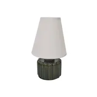 lampe à poser ixia lampe en céramique - hauteur 26 cm x diamètre 15 cm