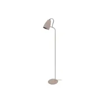 lampadaire tosel 95108 lampadaire liseuse articulé métal taupe l 40 p 40 h 150 cm ampoule e27