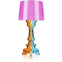 kartell lampe de table bourgie - rose/multicolore