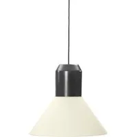 classicon suspension bell light - anthracite - matière blanche, 45 cm de diamètre