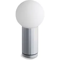 hay lampe de table turn on - argent