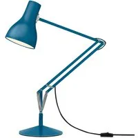anglepoise lampe de bureau type 75™ margaret howell special edition - bleu saxon
