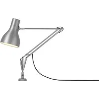 anglepoise type 75™ - lampe de bureau - aluminium brossé - avec élément de table - led