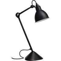 dcwéditions lampe de table lampe gras n°205 - noir - noir - rond