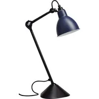 dcwéditions lampe de table lampe gras n°205 - noir - bleu - rond