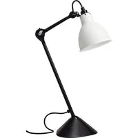 dcwéditions lampe de table lampe gras n°205 - noir - blanc - rond