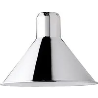 dcwéditions lampe de table lampe gras n°205 - noir - chrome - conique