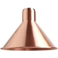 dcwéditions lampe de table lampe gras n°205 - noir - cuivre - conique