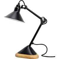 dcwéditions lampe de table lampe gras n°207 - noir - noir - conique
