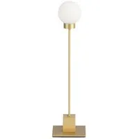 northern lampe de table snowball - laiton