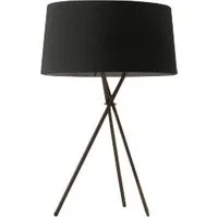 santa & cole lampe de table trípode m3 - noir