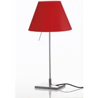luceplan lampe de table costanzina - primary red