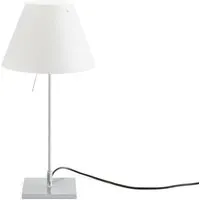luceplan lampe de table costanzina - blanc/alu