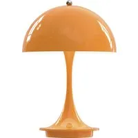 louis poulsen lampe panthella 160 portable - orange