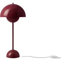 &tradition lampe de table flowerpot vp3 - dark plum