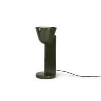 flos lampe de table céramique - vert mousse - haut