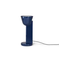 flos lampe de table céramique - bleu marine - haut