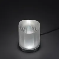 lampe de bureau rechargeable en verre de murano petite par federico peri pour purho