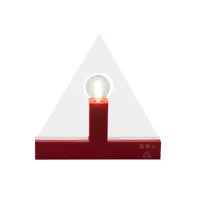 lampe de table triangle - eoa noire