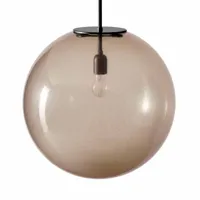 lampe à suspension en verre soufflé bollicosa, conçue par cassina