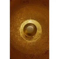 lampe apollon smooth dorée 50cm kare design