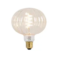 lampe led e27 dimmable g125 ambre 4w 200 lm 2000k
