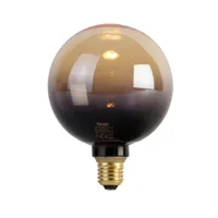 lampe led e27 dimmable g125 or noir 3,5w 80 lm 1800k