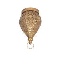 plafonnier oriental doré 19 cm - mowgli
