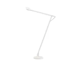 string f1 lampadaire blanc/argent - rotaliana