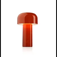 bellhop lampe de table rouge brique - flos