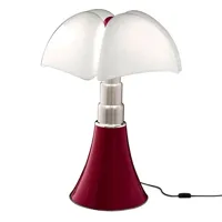 pipistrello lampe de table purple red - martinelli luce