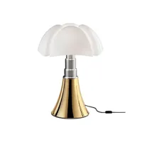 minipipistrello lampe de table dimmable or - martinelli luce