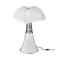 pipistrello lampe de table moyenne blanc - martinelli luce