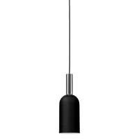 luceo suspension cylindre noir/clair - aytm